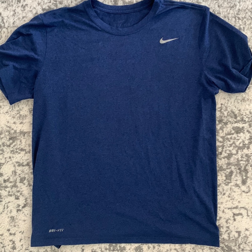 Nike short sleeve Dri-fit blue tshirt